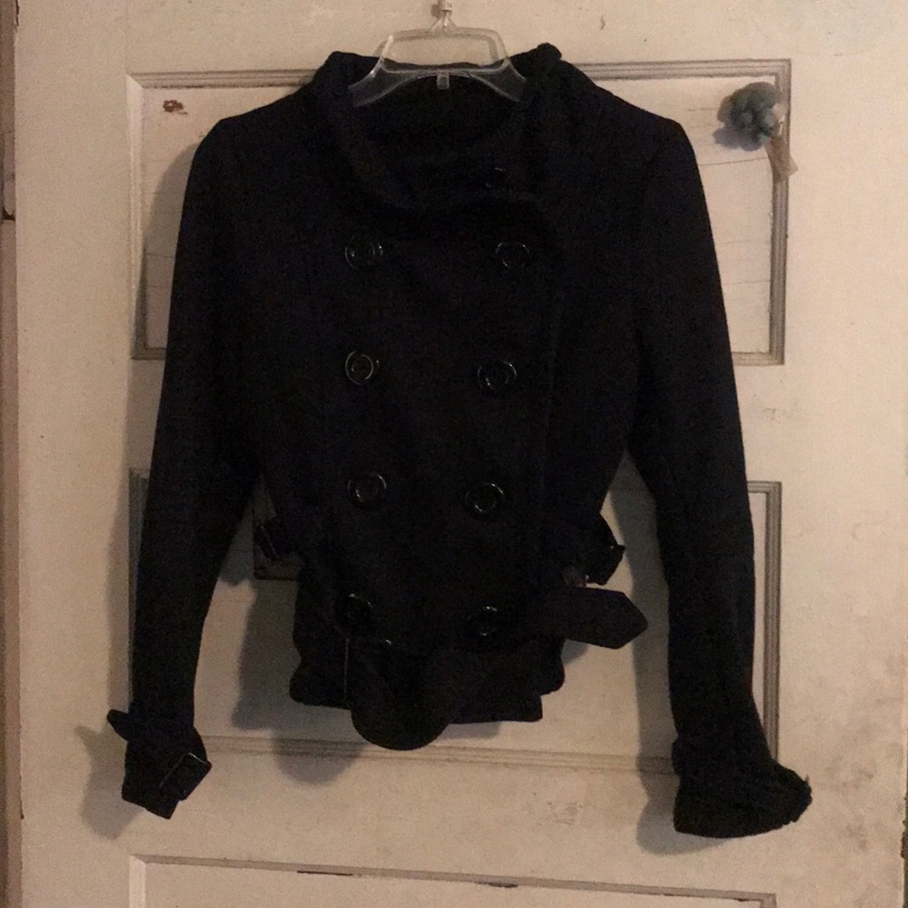 Black Military style Jacket